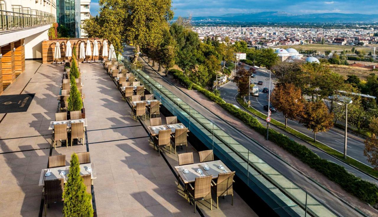 โรงแรมเซลิก พาเลซ คอนเวนชั่น เซ็นเตอร์ เทอร์มอล สปา บูร์ซา ภายนอก รูปภาพ The Terrace